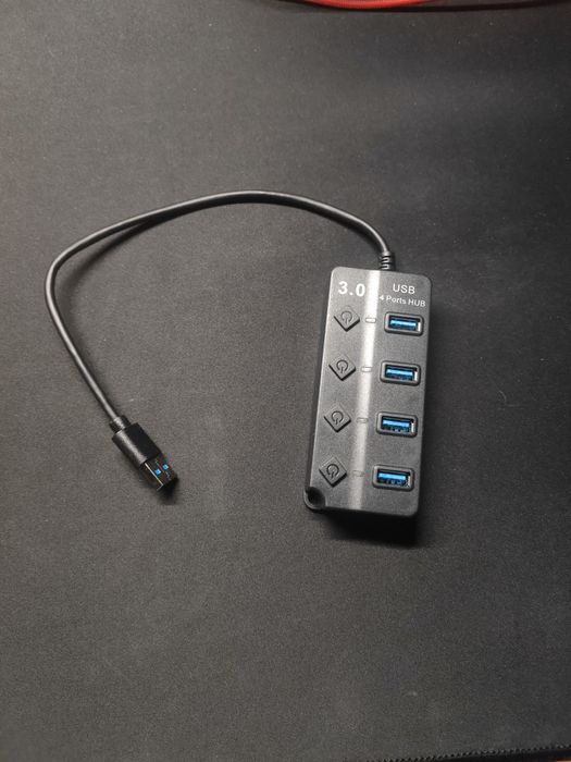 Hub USB 3.0, 4 porty