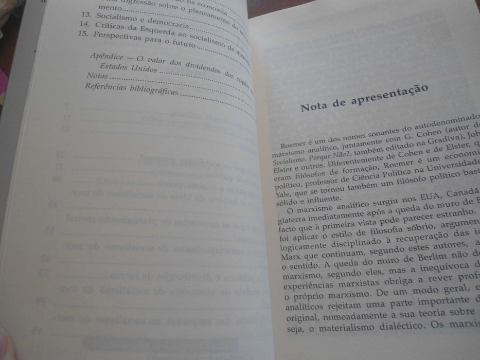 Um Futuro para o socialismo marxista por John E. Roemer
