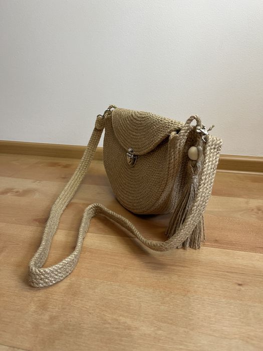 Torebka, kros-bodi z jutu