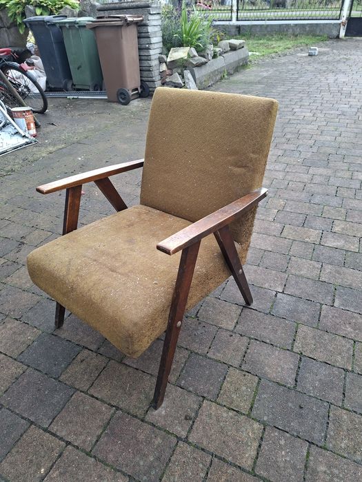 Fotel prl 1sztuka
