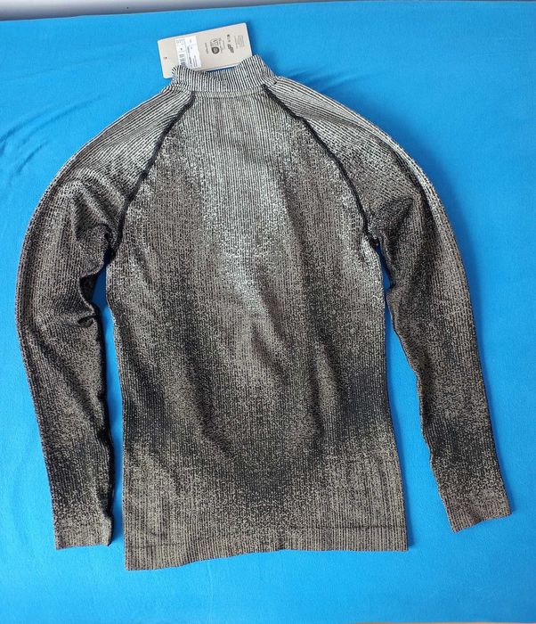 Bluza bielizna termoaktywna Odlo Warm Blackcomb  Turtle Neck Half Zip