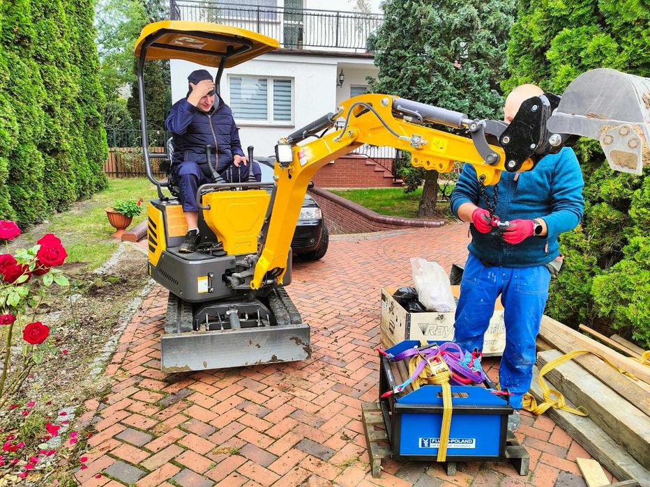Sterowany przecisk hydrauliczny ALUSTEER