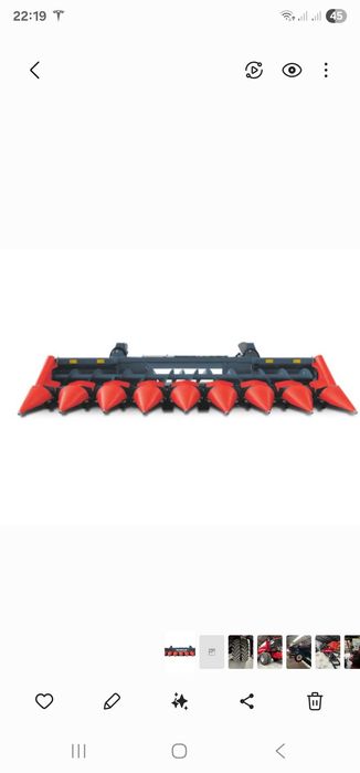 Продам нову кукурудзяну жатку Capello Quasar F8 під Claas Lexion