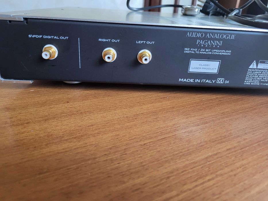 Odtwarzacz CD Audio Analoque Paganini 192/24