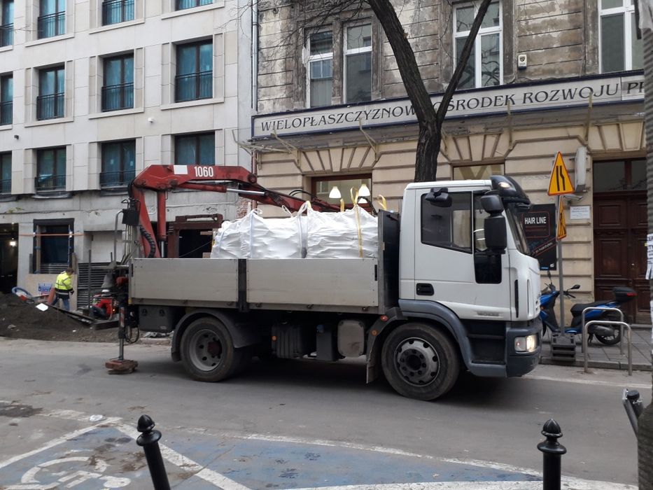 Transport HDS Kraków i okolice(,zwinny , ład.8 ton)