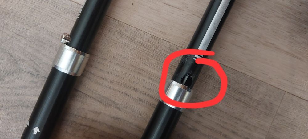 Bastões de caminhada/ trekking ( ler anotações)