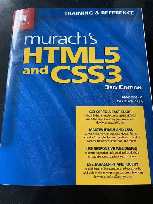 Murach's HTML5/CSS364285857093378120