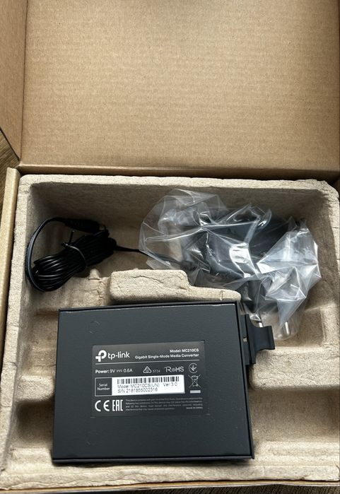 Медіаконвертер TP-Link, MC210CS