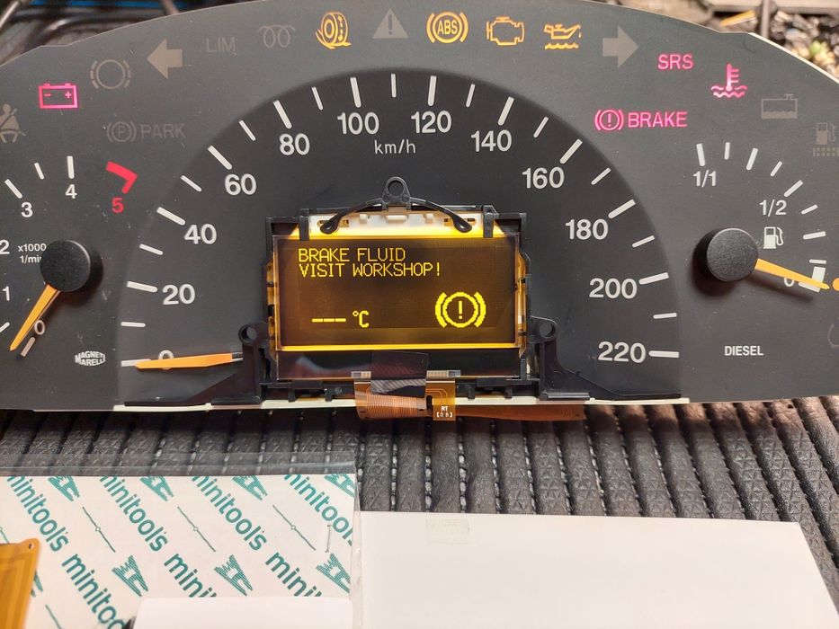 Mercedes-Benz w639 Vito Viano LCD novo quadrante