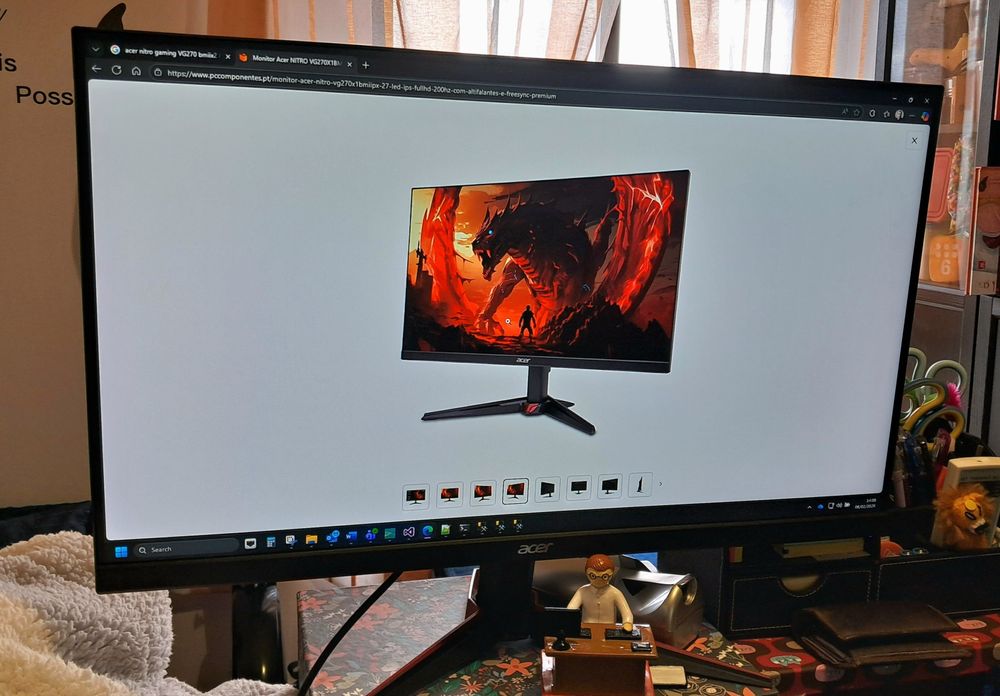Monitor Acer Nitro Gaming VG270 bmiix FHD 27" 1ms