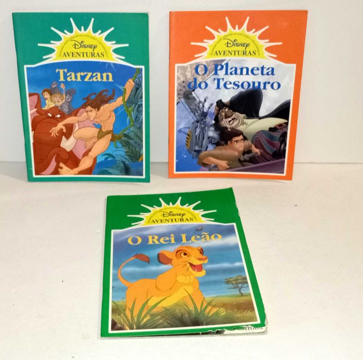 Livos da Coleção Disney Aventuras - Mais na restante foto