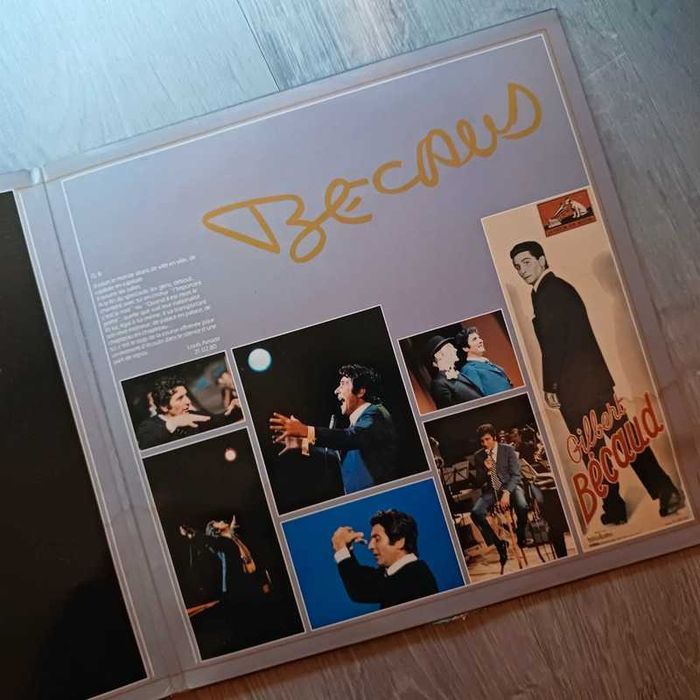Gilbert Becaud LP Gatefold Disque D'Or France