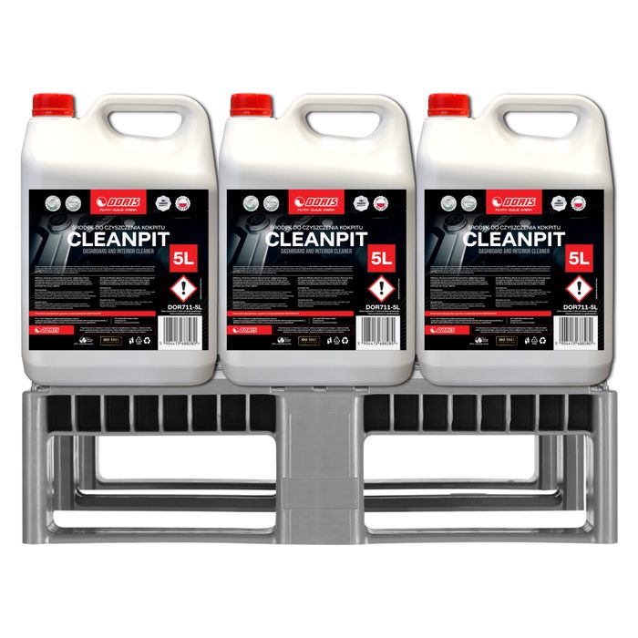 Cleanpit Środek do czyszczenia kokpitu DORIS 100L Paleta 20szt x 5L