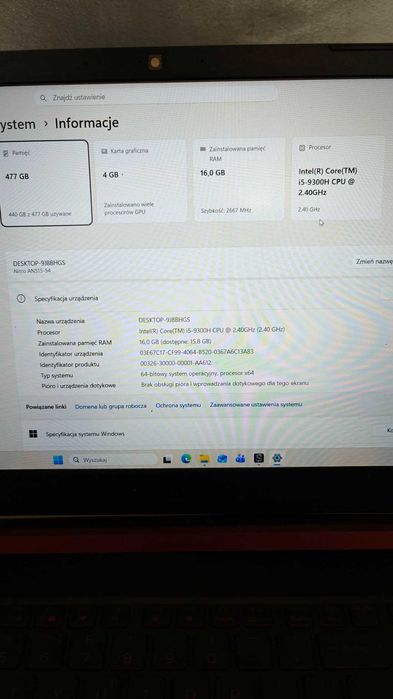 Acer Nitro Laptop