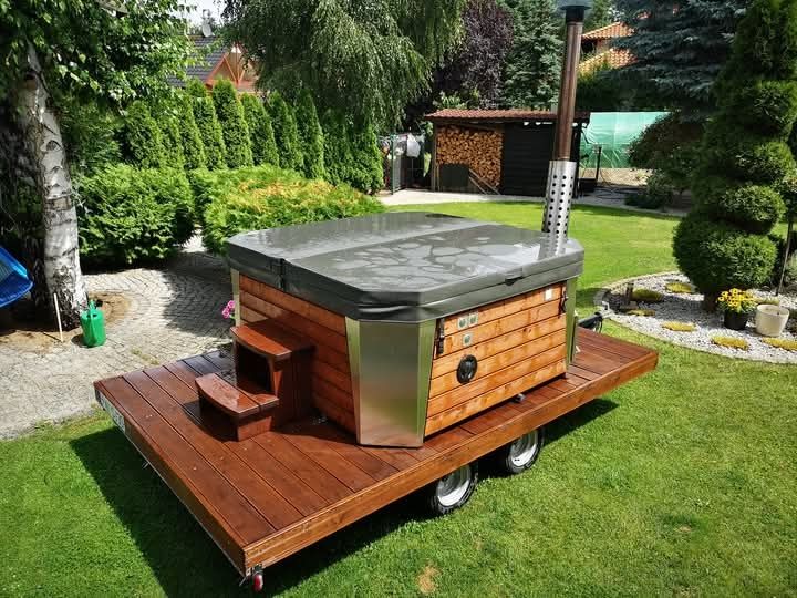 Wynajem jacuzzi, balia mobilna. Sauna mobilna. Dowozimy.