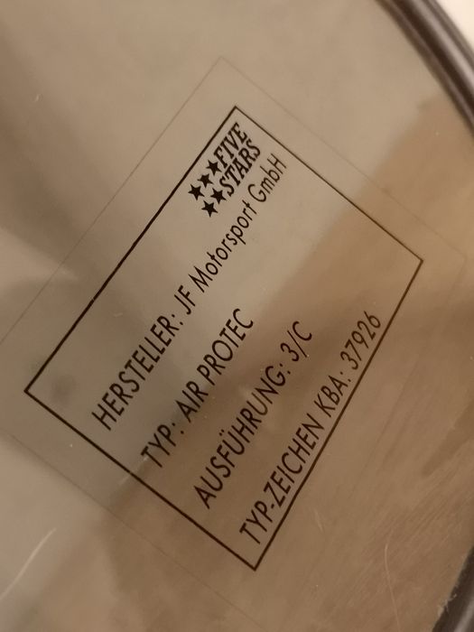 Мото стекло Five Stars