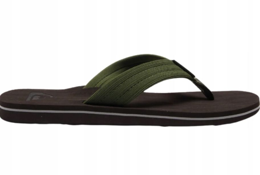 Quiksilver klapki męskie japonki zielone z logo 40 2ż9i
