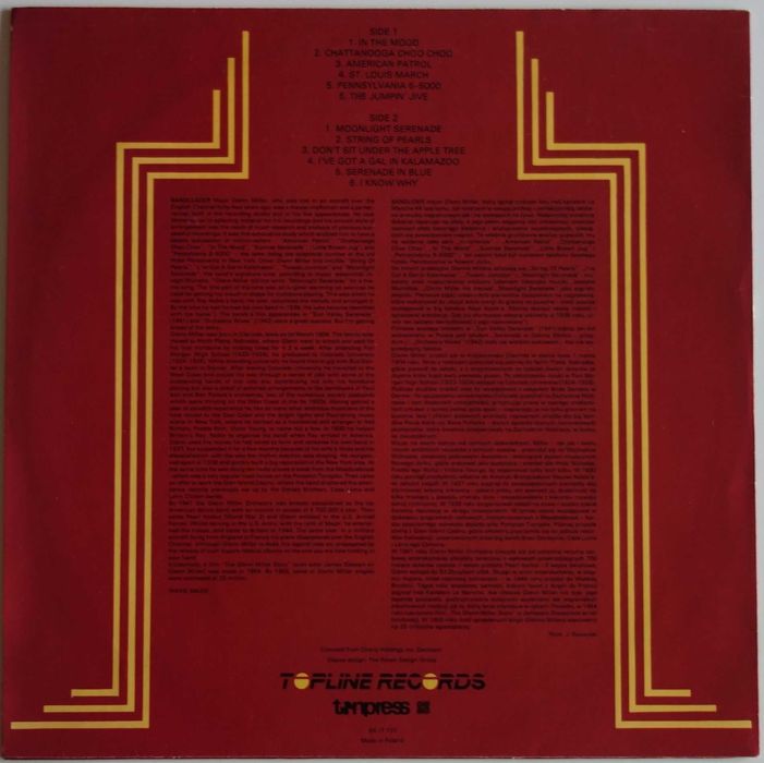 Winyl Glenn Miller and His Orchestra - In The Mood