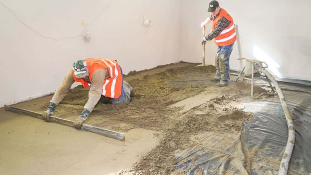 Posadzki mixokretem, styrobeton, ogrzewanie podłogowe