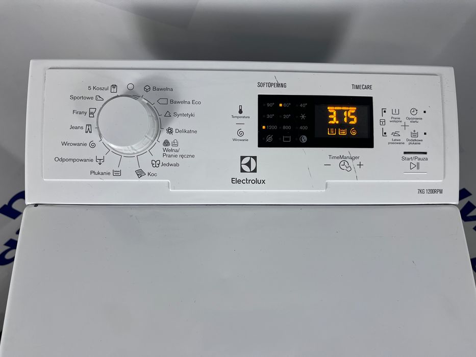 Pralka Electrolux Od Góry Ładowana 7 Kg/1200 /A+++ /Dostawa/Gwarancja