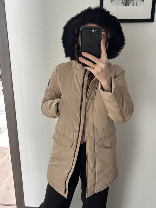 Куртка пальто парко пухова хс