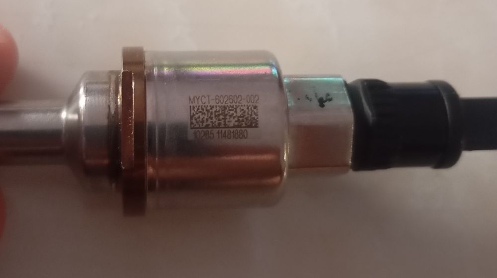 Vela de incandescência com sensor de pressão