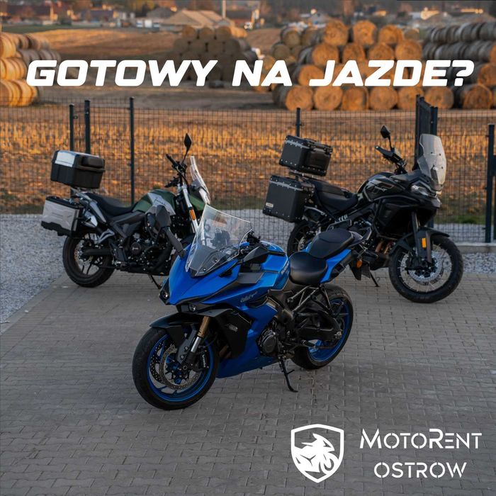 Wynajem / Wypożyczenie motocykla / motocykli na kat.A oraz kat.B