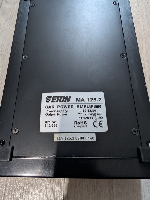 Автомобильный усилитель Eton MA 125.2