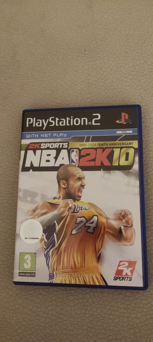 Jogo NBA 2010 para PS2