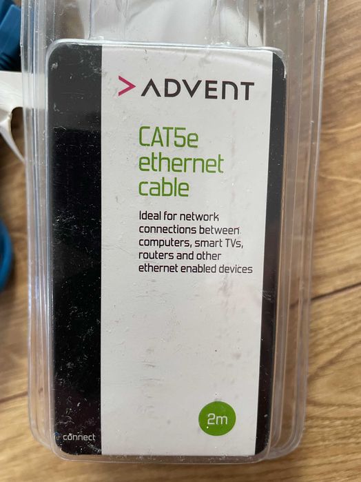 Kabel sieciowy Advent ethernet cable Cat5e 2m