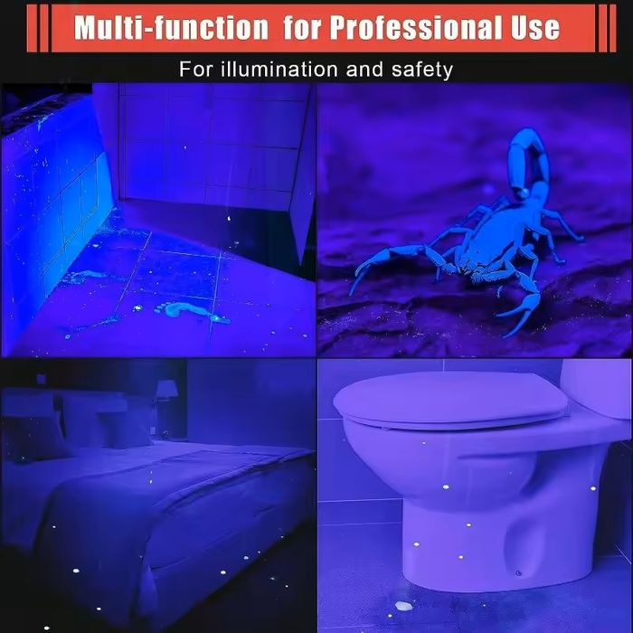 UV mini Flashlight 395 NM, Ultraviolet Torch With Pen Clip