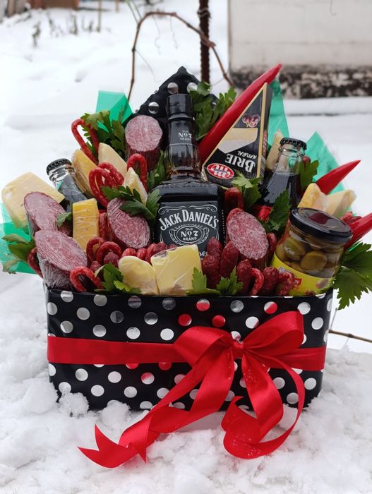 Чоловічі святкові букети