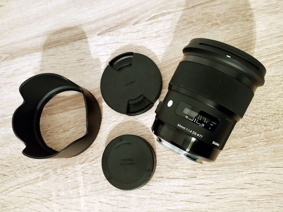 Sigma 50mm 1.4 ART (Mount Canon) - como nova