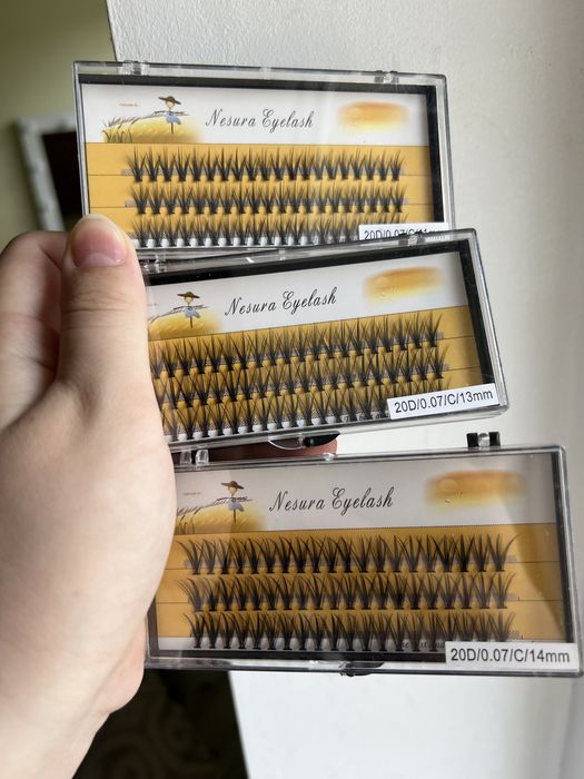 Накладні пучкові вії Несура Nesura