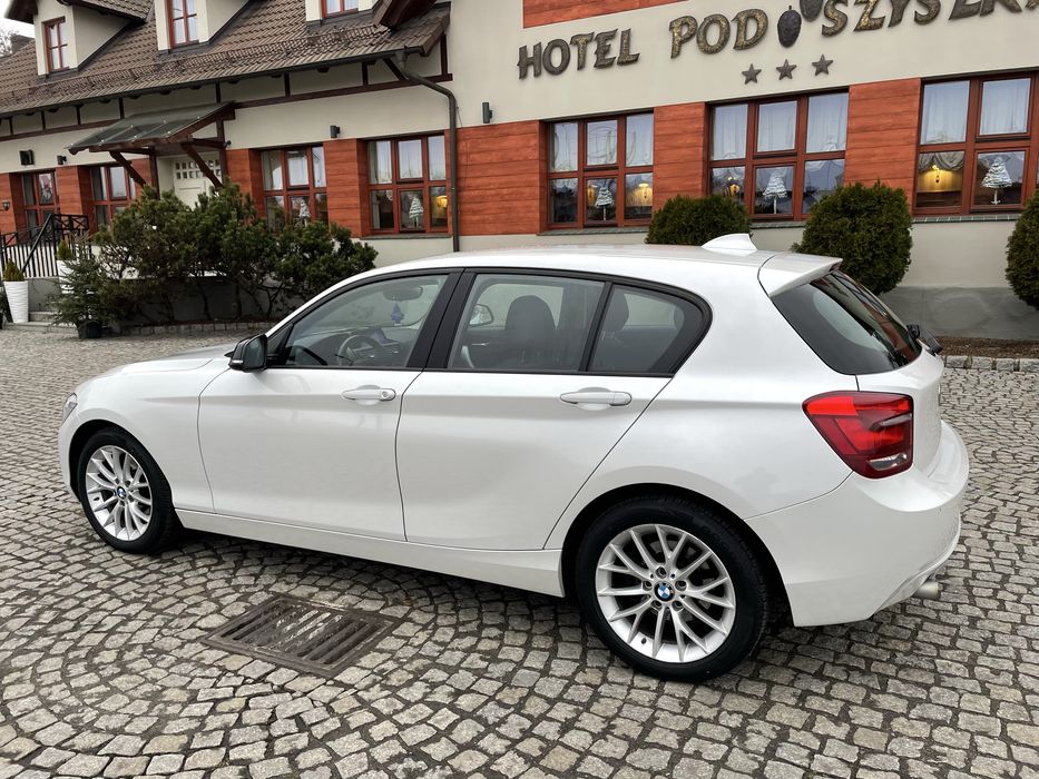 BMW seria 1 f20 114d 5 drzwi, osoba prywatna biała perła