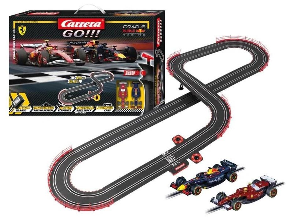 Carrera GO! - Champion's Racing 4,3m pudełko,400x100 mm