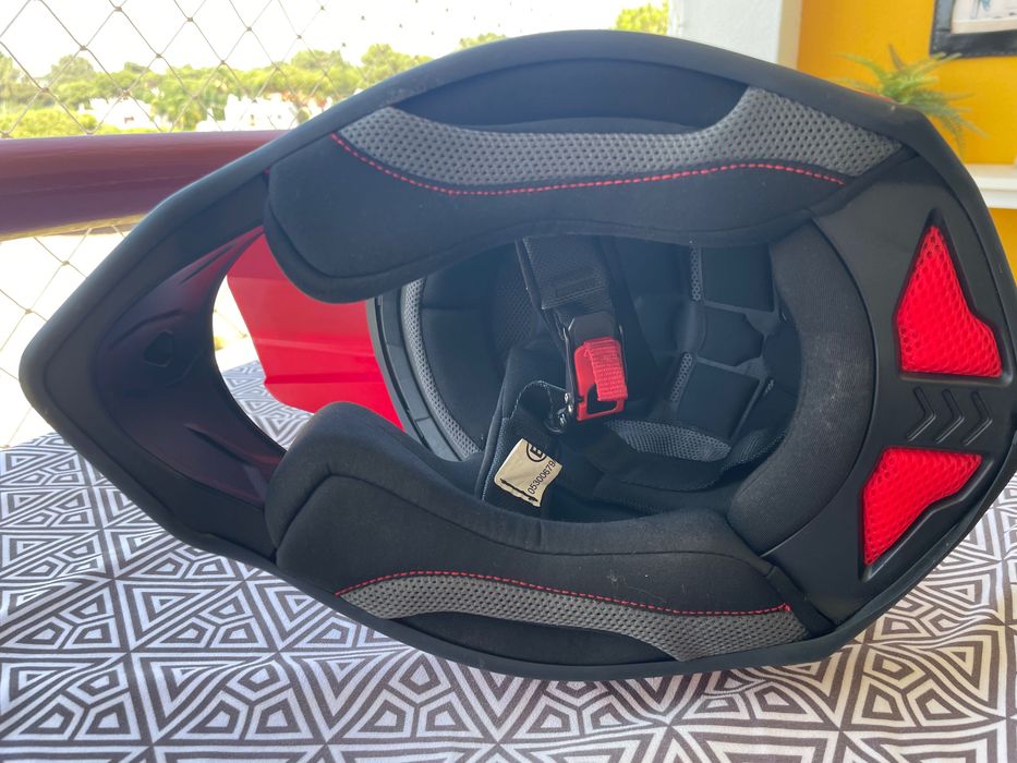 Capacete Motocross Criança 6-8 anos Wulf (original)