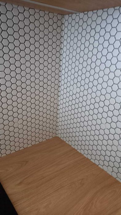 Raw Decor płytka Heksagon Mały Jasno Szary Matowy