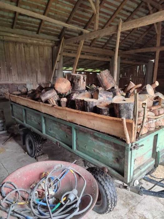 Drzewo opałowe w kankach