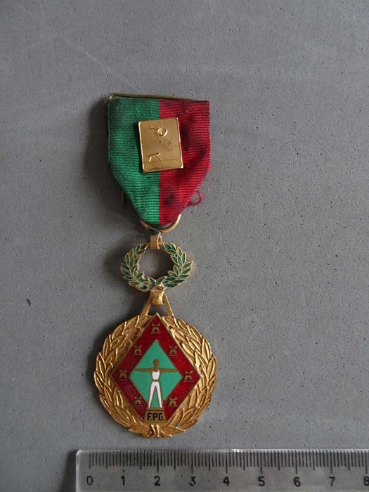 Medalha F.P.G. Federação Portuguesa de Ginástica