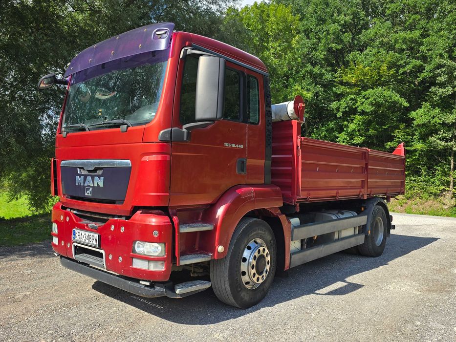 Man TGS 18.440 / WYWROTKA / 3-stronny KIPER / HYDRODRIVE 4x4 / manual / blokady