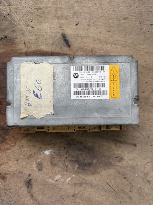Módulo Centralina Airbag BMW E60 E61 E63