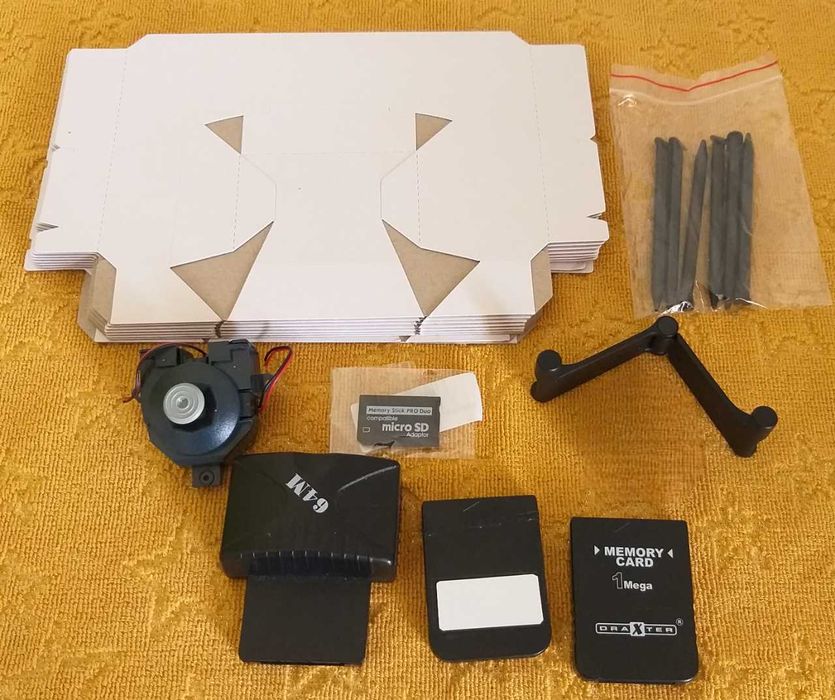 Acessórios Nintendo + Playstation (PSP/PS1/PS2/Wii U/N64/3DS)