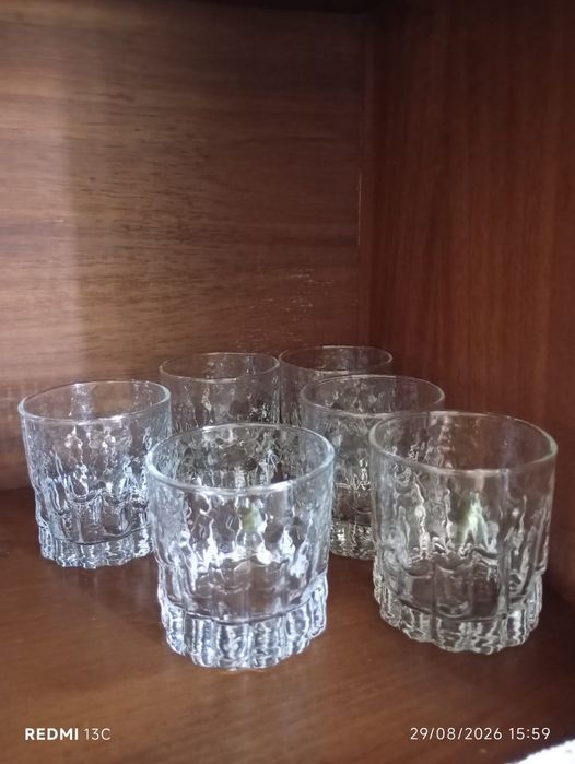 Conjunto de 6 copos de whisky