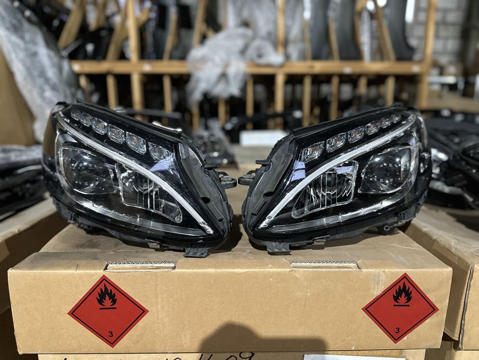 Фары оптика Мерседес C W205 multibeam led full led Оригинал