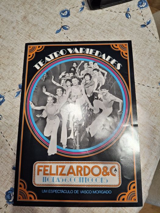 Teatro revista programa variedades Parque Mayer