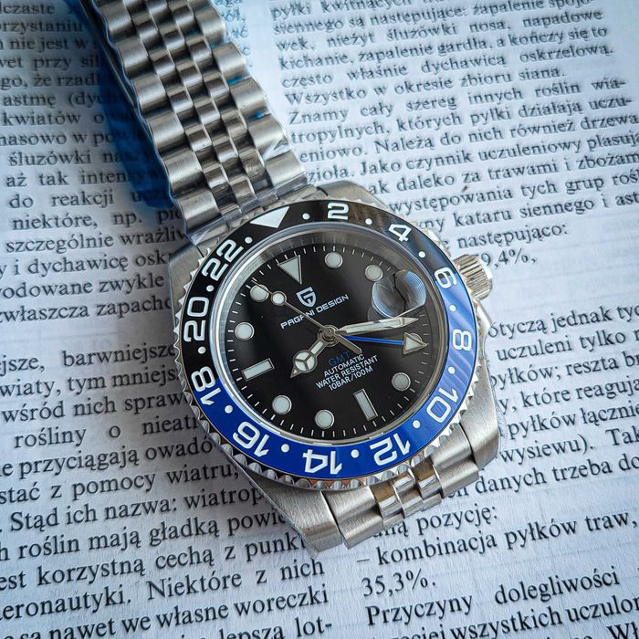 Zegarek automatyczny pagani design batman
