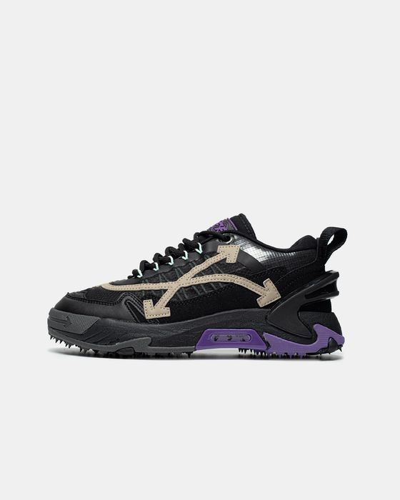 Кросівки OFF-WHITE Odsy-2000 Black/Violet premium | Кроссовки чоловічі