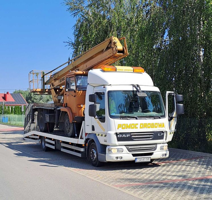 Pomoc drogowa Sandomierz holowanie 24H transporty ASSISTANCE