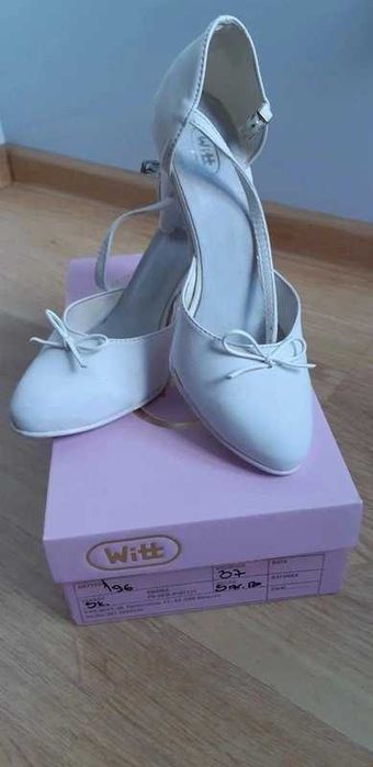 Buty do ślubu rozmiar 37, producent Witt.
